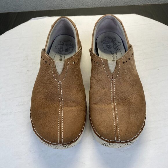 Josef Seibel‎ Fergey Women's Size 38 Brown Leather Slip On Loafers,Comfort - Picture 1 of 16